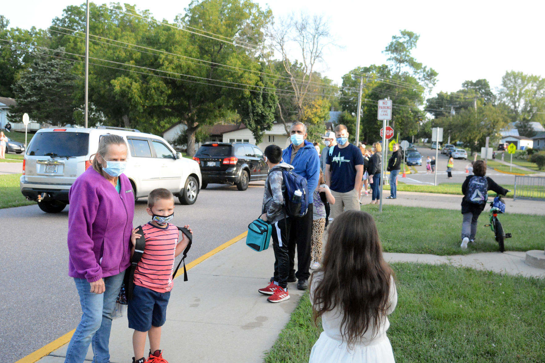 First day of school at Al Behrman